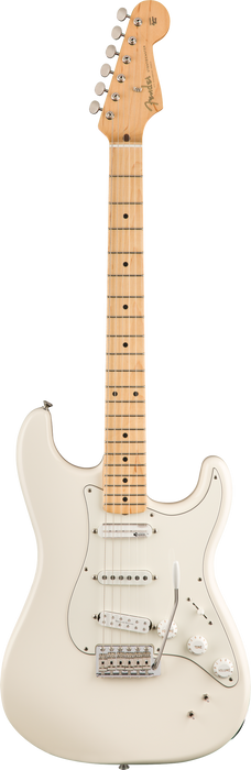 Fender EOB Stratocaster, Maple Fingerboard, Olympic White