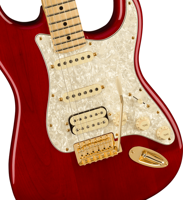 Fender Tash Sultana Stratocaster, Maple Fingerboard, Transparent Cherry