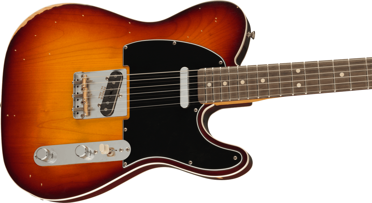 Jason Isbell Custom Telecaster, Rosewood, 3-Color Chocolate Burst