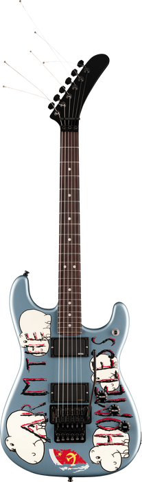 Fender Tom Morello Arm The Homeless Stratocaster, Rosewood Fingerboard, Blue Ice Metallic