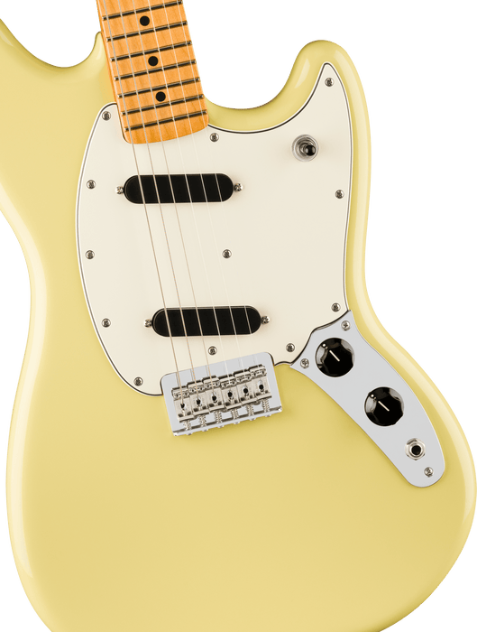 Fender Player II Mustang, Maple Fingerboard, Hialeah Yellow