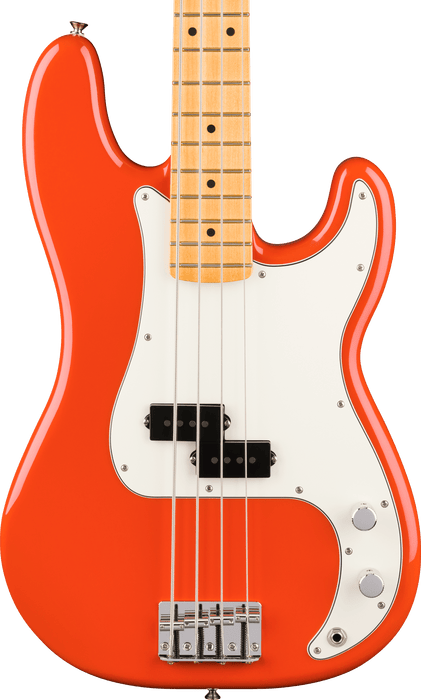 Fender Player II Precision Bass, Maple Fingerboard, Rallye Orange