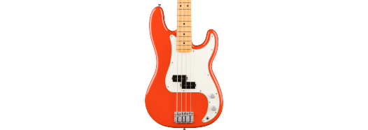 Fender Player II Precision Bass, Maple Fingerboard, Rallye Orange
