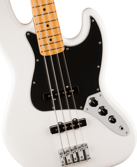 Fender Player II Jazz Bass, Maple Fingerboard, Polar White