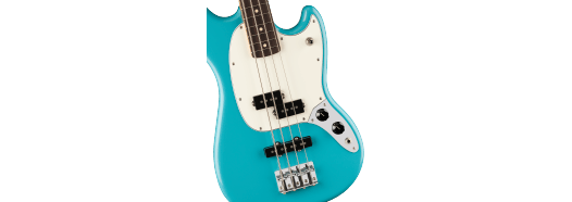 Fender  Player II Mustang Bass PJ, Rosewood Fingerboard, Aquatone Blue