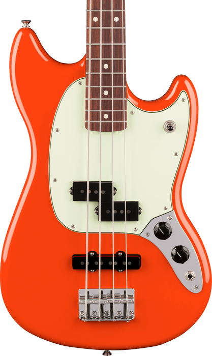 Fender Player II Mustang Bass PJ, Rosewood Fingerboard, Rallye Orange