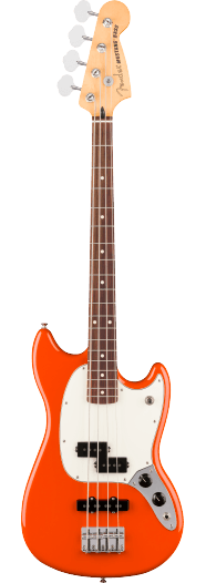 Fender Player II Mustang Bass PJ, Rosewood Fingerboard, Rallye Orange