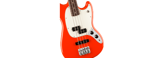 Fender Player II Mustang Bass PJ, Rosewood Fingerboard, Coral Red