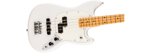 Fender Player II Mustang Bass PJ, Maple Fingerboard, Polar White