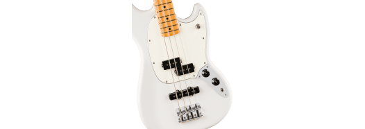 Fender Player II Mustang Bass PJ, Maple Fingerboard, Polar White