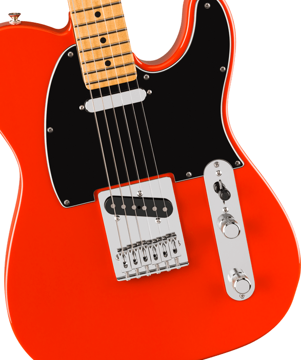 Fender Player II Telecaster, Maple Fingerboard, Coral Red