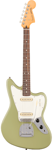 Fender Player II Jaguar, touche en palissandre, vert bouleau