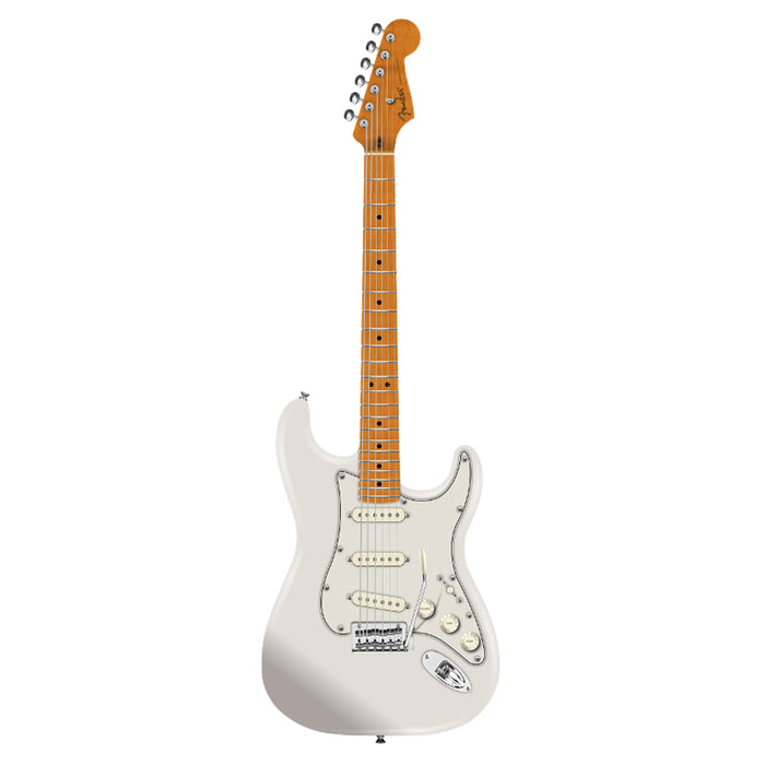 Fender Limited Edition Player II Stratocaster, Roasted Maple Fingerboard, w/Custom Shop Fat '50s Single-Coil Pickups, Olympic White