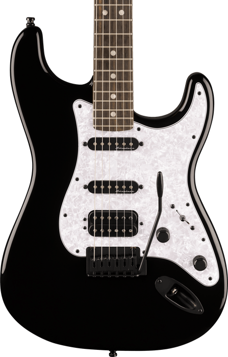Fender Limited Edition Player Fusion Stratocaster HSS, Ebony Fingerboard, Black