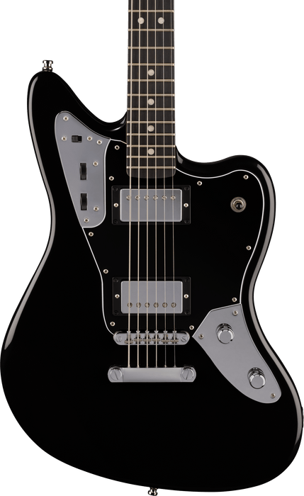 Fender Limited Edition Player Fusion Jaguar Baritone, Ebony Fingerboard, Black