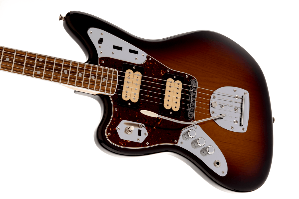 Fender Kurt Cobain Jaguar Left-Handed, Rosewood Fingerboard, 3-Color Sunburst