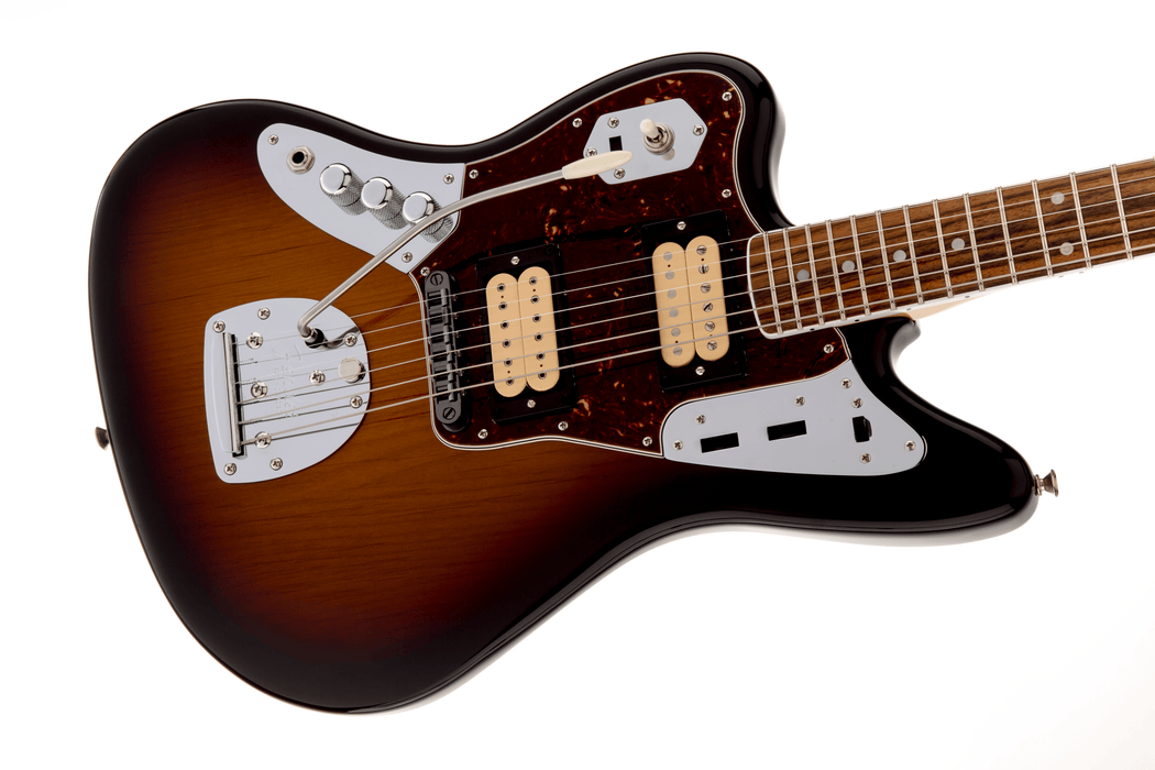 Fender Kurt Cobain Jaguar Left-Handed, Rosewood Fingerboard, 3-Color Sunburst