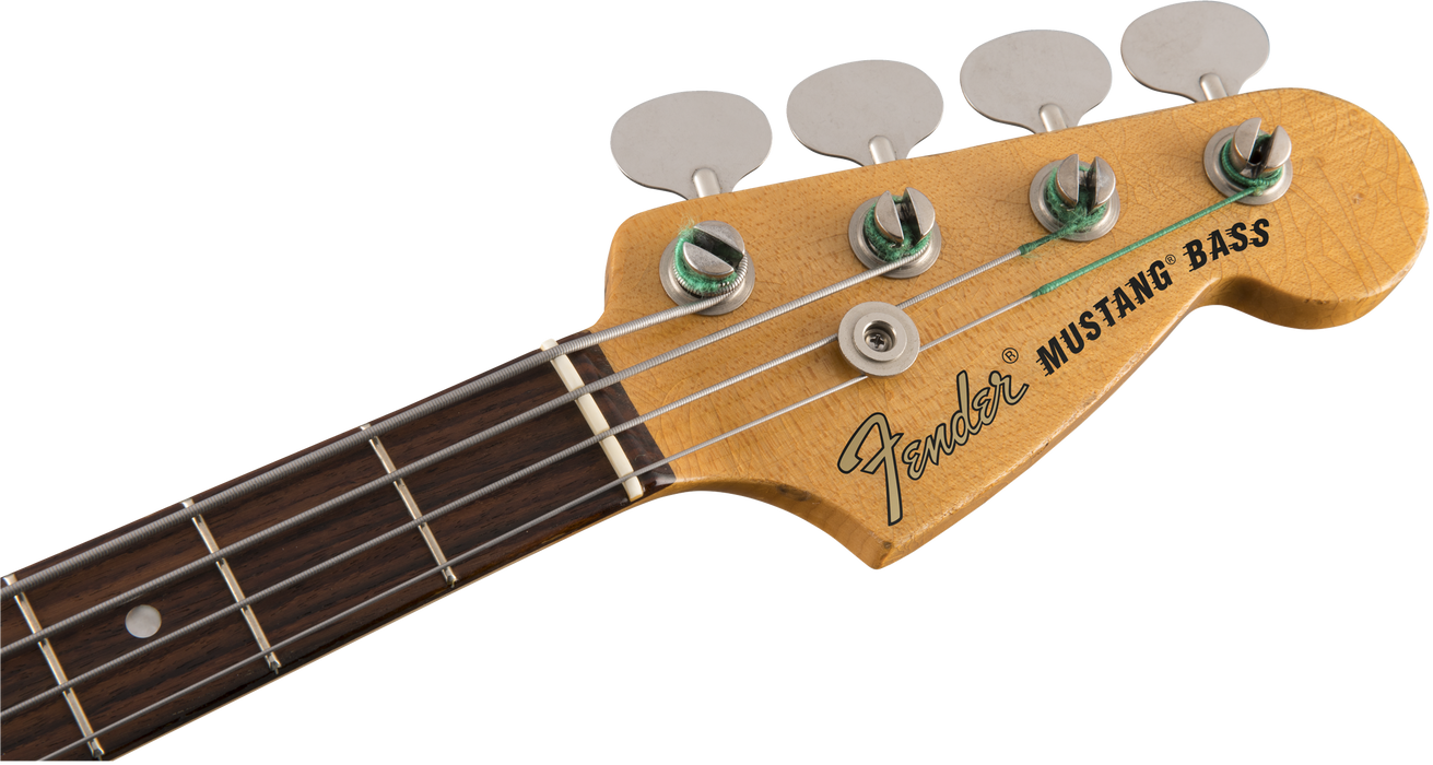 Fender JMJ Road Worn Mustang Bass, Rosewood Fingerboard, Faded Fender JMJ Road Worn Mustang Bass, Rosewood Fingerboard, Faded