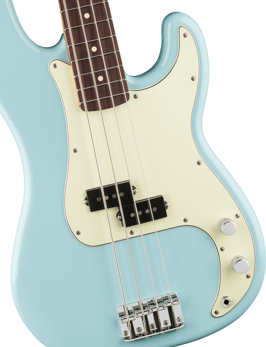 Fender 75th Anniversary Player II Precision Bass, Rosewood Fingerboard, Daphne Blue
