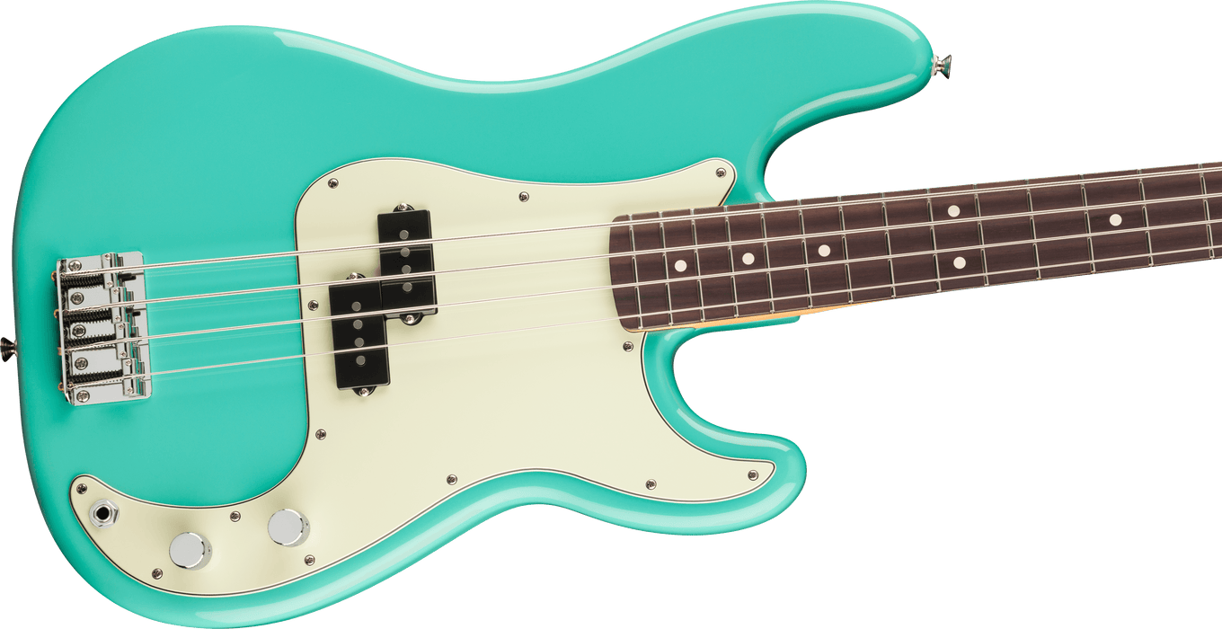Fender 75th Anniversary Player II Precision Bass, Rosewood Fingerboard, Seafoam Green