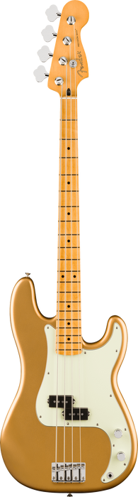 Fender 75th Anniversary Player II Precision Bass, Maple Fingerboard, Aztec Gold