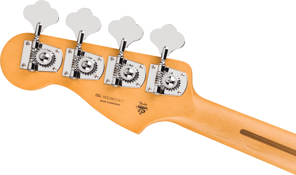 Fender 75th Anniversary Player II Precision Bass, Maple Fingerboard, Aztec Gold