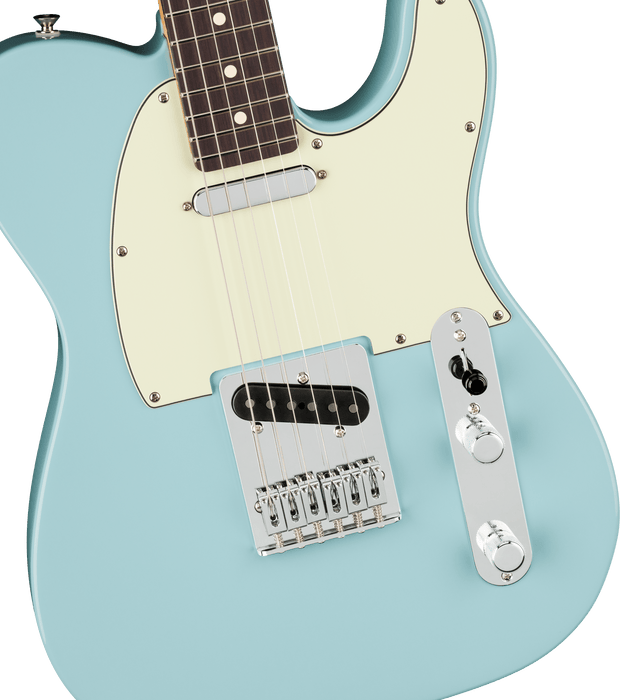 Fender 75th Anniversary Player II Telecaster, Rosewood Fingerboard. Daphne Blue