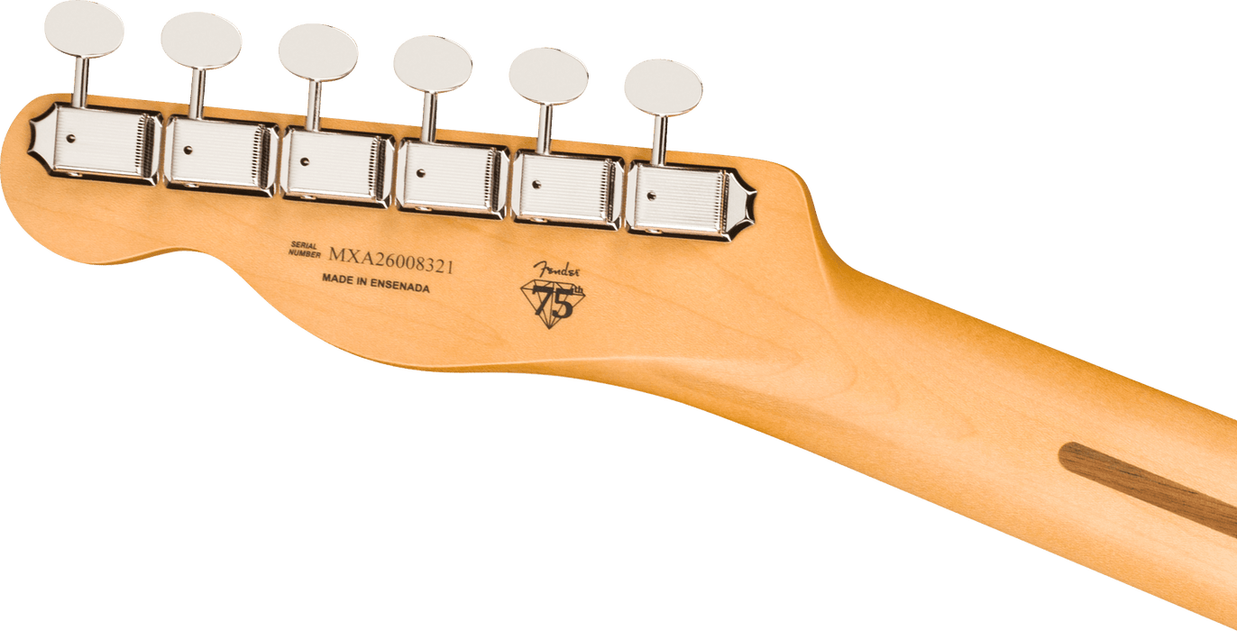 Fender 75th Anniversary Player II Telecaster, Rosewood Fingerboard. Daphne Blue