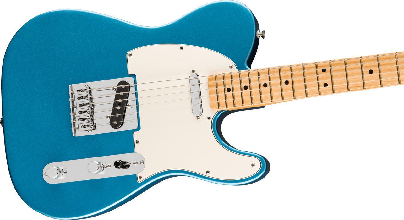 Fender 75th Anniversary Player II Baritone Telecaster, Maple Fingerboard, Lake Placid Blue
