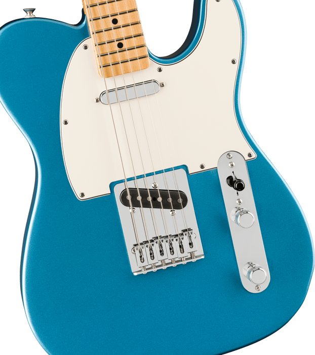 Fender 75th Anniversary Player II Baritone Telecaster, Maple Fingerboard, Lake Placid Blue