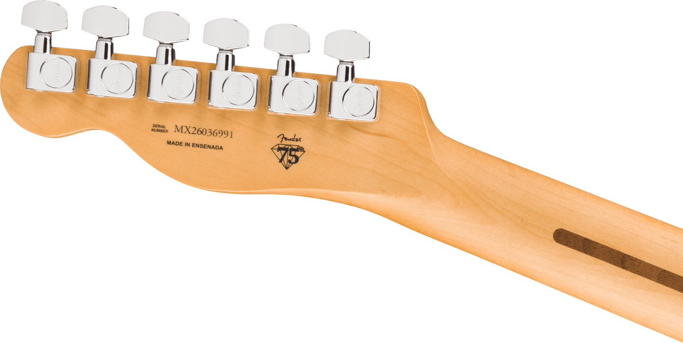 Fender 75th Anniversary Player II Baritone Telecaster, Maple Fingerboard, Lake Placid Blue