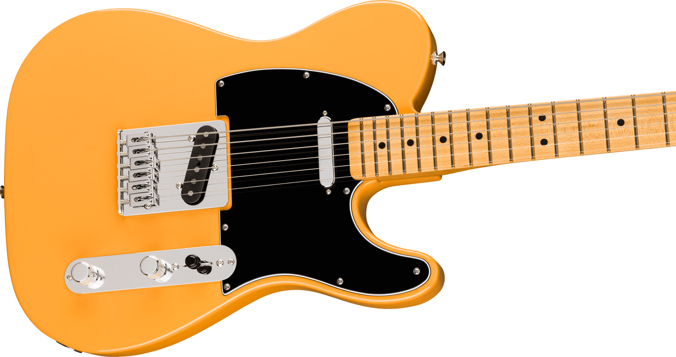 Fender 75th Anniversary Player II Baritone Telecaster, Maple Fingerboard, Butterscotch Blonde