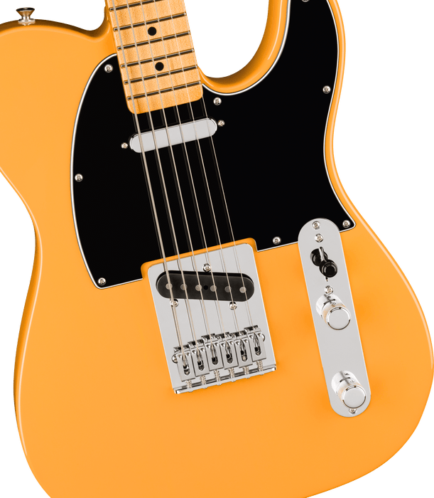 Fender 75th Anniversary Player II Baritone Telecaster, Maple Fingerboard, Butterscotch Blonde
