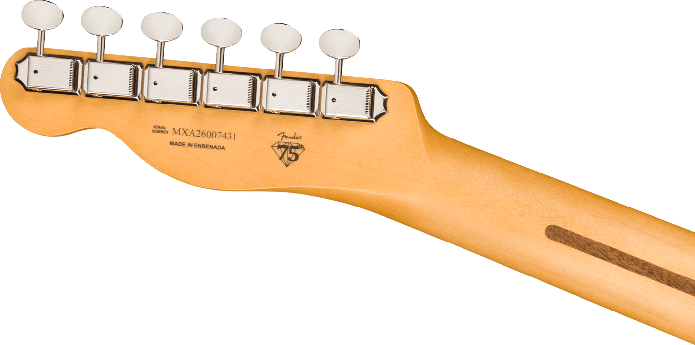 Fender 75th Anniversary Player II Baritone Telecaster, Maple Fingerboard, Butterscotch Blonde