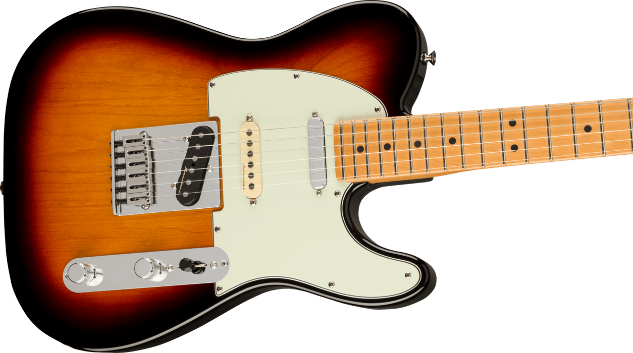 Fender Player Plus Nashville Telecaster, Maple Fingerboard, 3-Color Sunburst