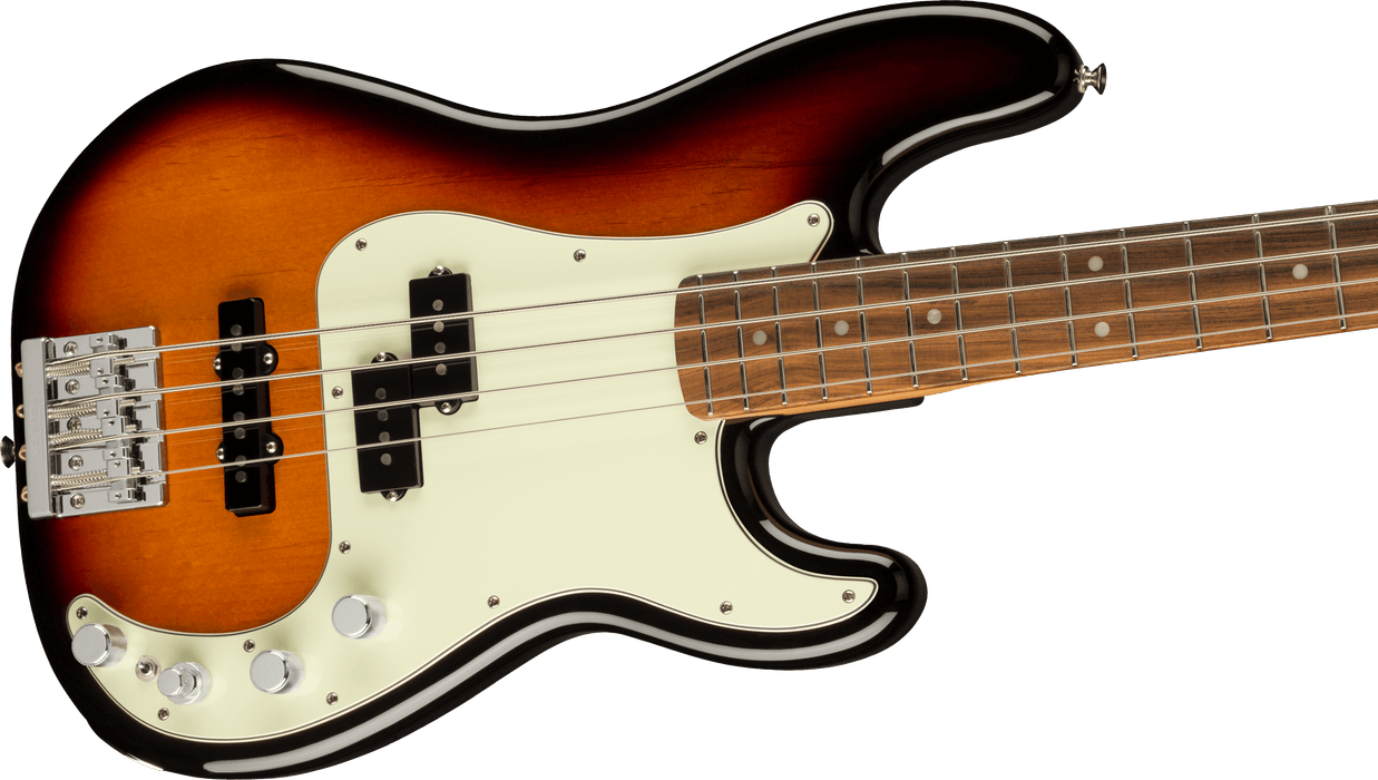 Fender Player Plus Active Precision Bass, Pau Ferro Fingerboard, 3-Color Sunburst