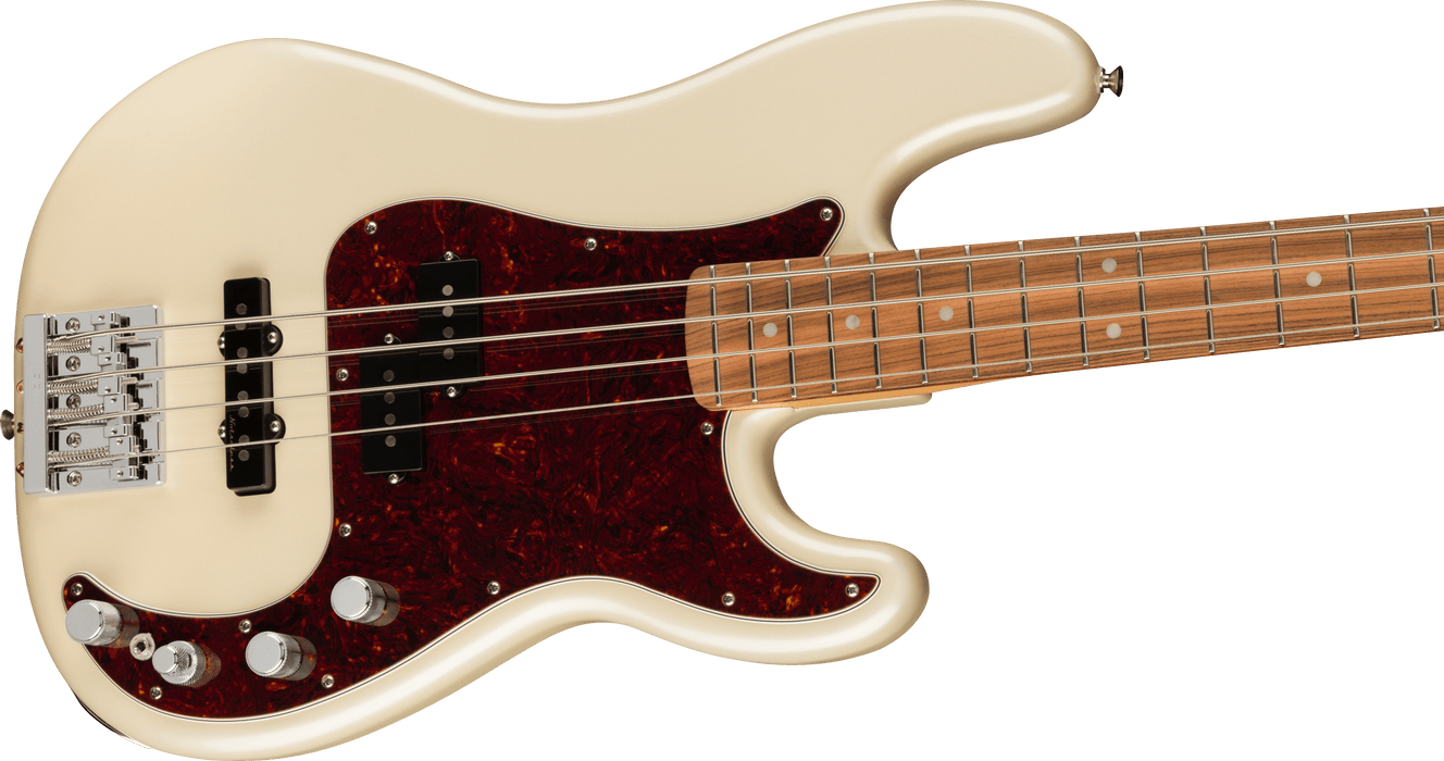 Fender Player Plus Active Precision Bass, Pau Ferro Fingerboard, Olympic Pearl