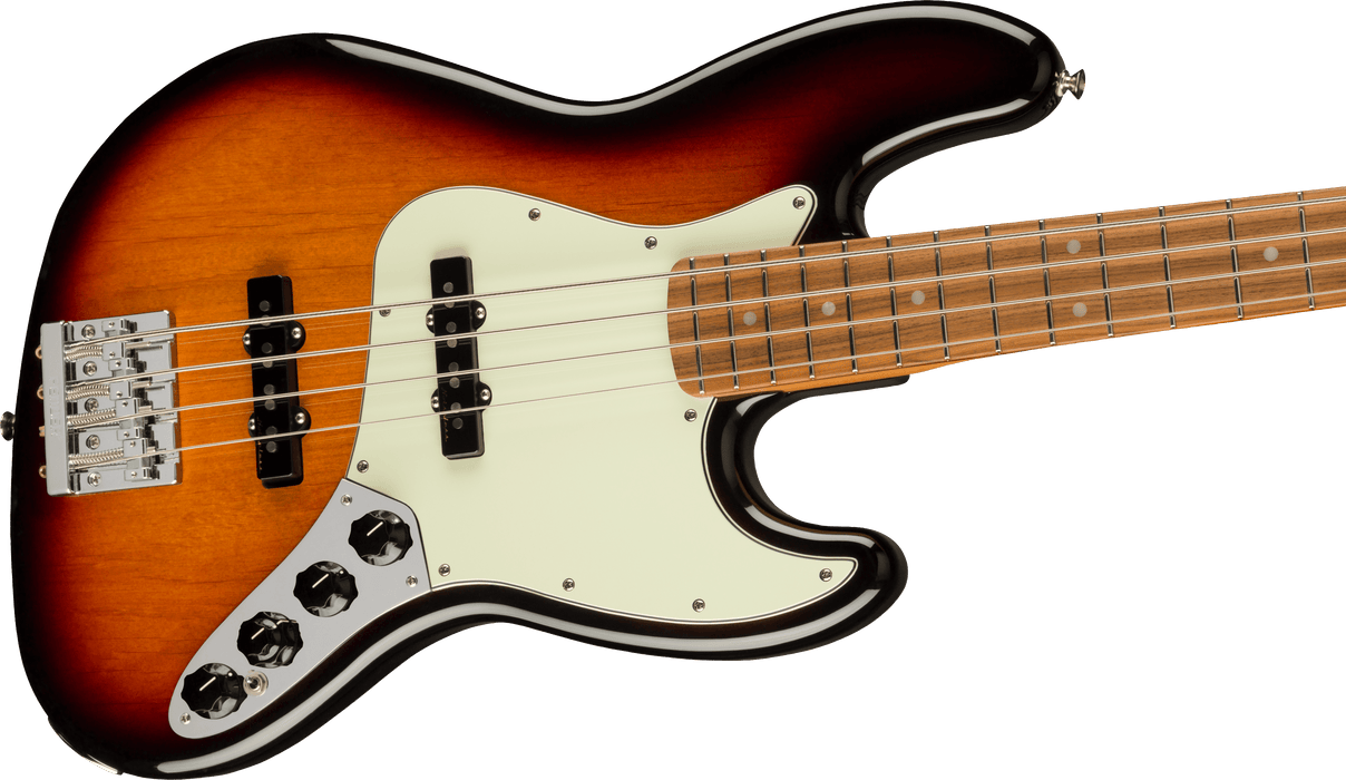 Fender Player Plus Active Jazz Bass, Pau Ferro Fingerboard, 3-Color Sunburst