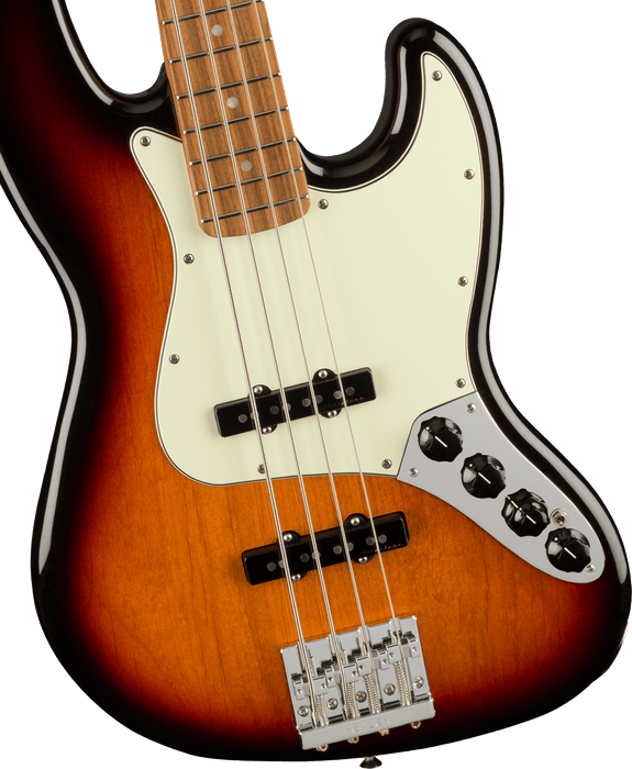 Fender Player Plus Active Jazz Bass, Pau Ferro Fingerboard, 3-Color Sunburst