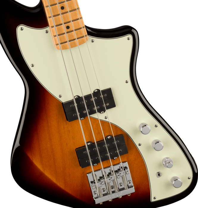 Fender Player Plus Active Meteora Bass, Maple Fingerboard, 3-Color Sunburst