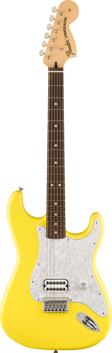 Fender Limited Edition Tom Delonge Stratocaster, Rosewood Fingerboard - Graffiti Yellow