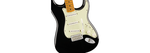 Fender Vintera II Road Worn '60s Stratocaster, Maple Fingerboard, Black