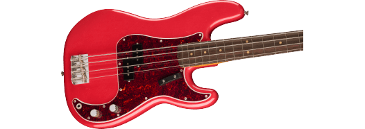 Fender Vintera II Road Worn '60s Precision Bass, Rosewood Fingerboard, Fiesta Red