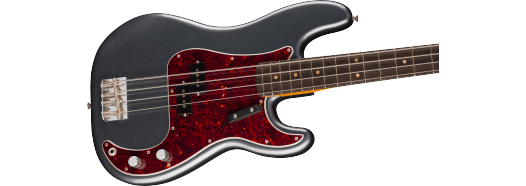 Fender Vintera II Road Worn '60s Precision Bass, Rosewood Fingerboard, Charcoal Frost Metallic