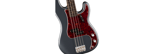 Fender Vintera II Road Worn '60s Precision Bass, Rosewood Fingerboard, Charcoal Frost Metallic