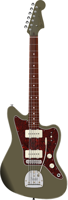 Fender Limited Edition Vintera II '50s Jazzmaster, Rosewood Fingerboard, Olive