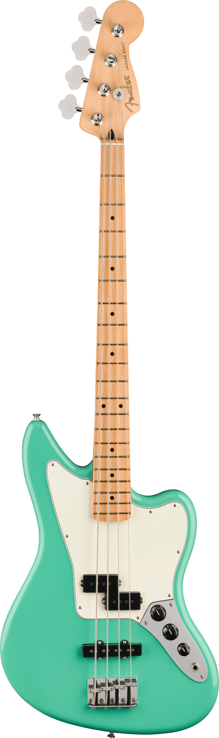 Fender 014-9302-573 Player Jaguar Bass, Maple FB, Sea Foam Green – Easy  Music Center