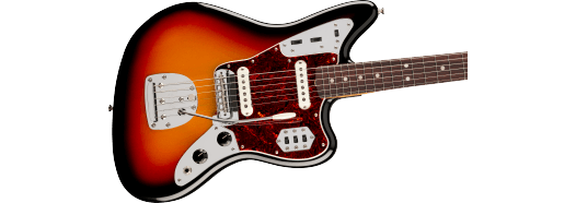 Fender Vintera III Mid '60s Jaguar, Rosewood Fingerboard, 3-Color Sunburst