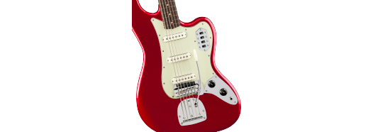 Fender Vintera III Early '60s Bass VI, Rosewood Fingerboard, Candy Apple Red