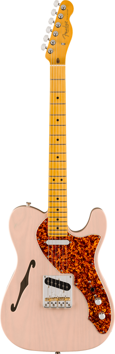 Fender American Professional II Telecaster Thinline, Maple Fingerboard, Transparent Shell Pink